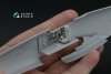 Quinta Studio QD48497 F-82H Twin Mustang 3D-Printed coloured Interior on decal paper (Modelsvit) 1/48